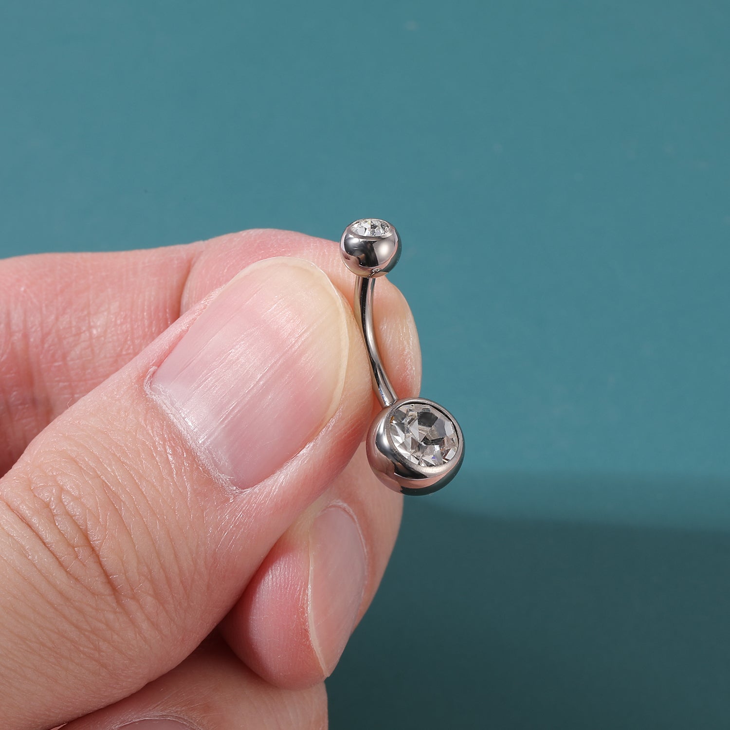 belly button titanium rings