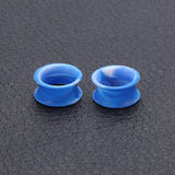 3-25mm-Thin-Silicone-Flexible-Blue-White-Ear-Stretchers-Double-Flared-Expander-Ear-Gauges