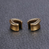1-Pair-8-19mm-Golden-Semicircle-Ear-Plug-Tunnel-Vintage-Expander-Ear-Gauges-Piercings
