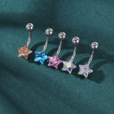 14g-Stars-Stainless-Steel-Belly-Button-Rings-Cubic-Zirconia-Belly-Rings-Piercing-Jewelry
