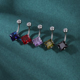 14g-Square-Big-Crystal-Navel-Piercing-Stainless-Steel-Belly-Rings-Jewelry