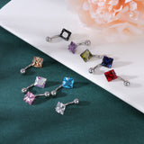 14g-Square-Big-Crystal-Belly-Piercing-Stainless-Steel-Navel-Piercing-Jewelry