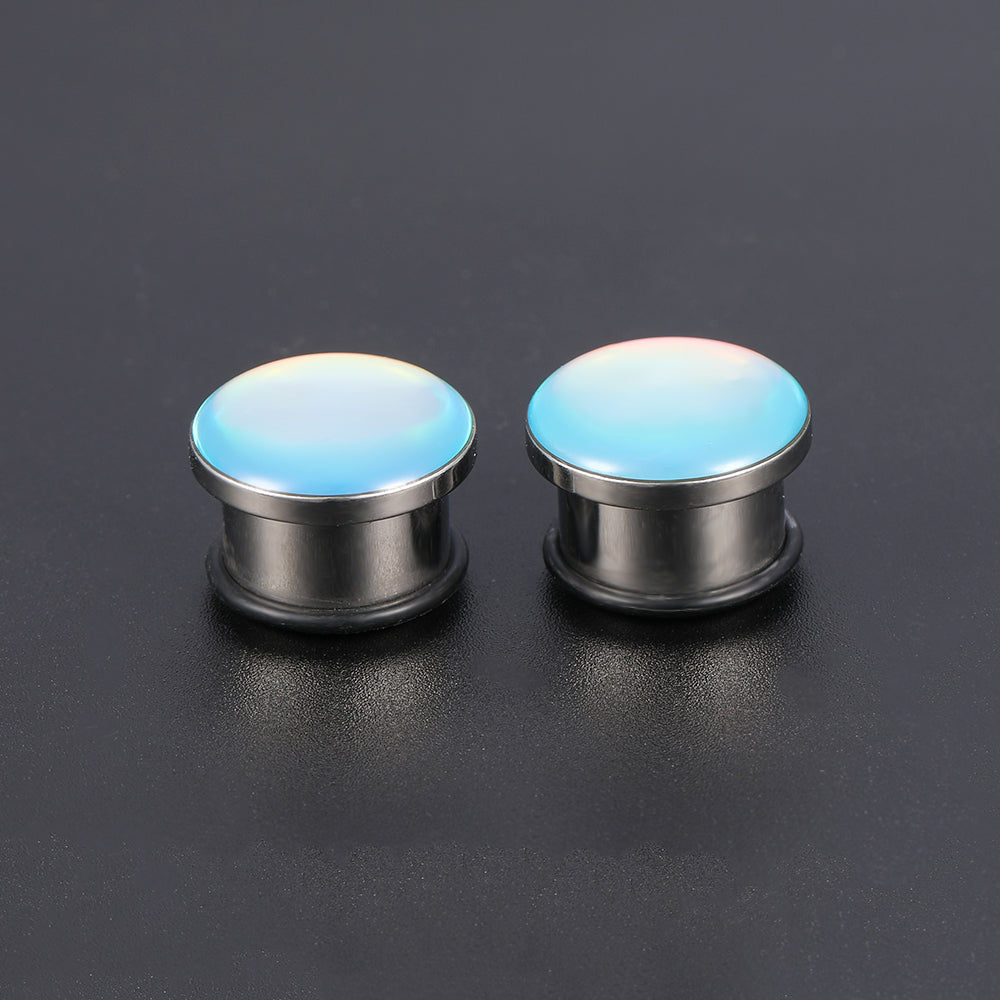 6-16mm-Stainless-Steel-Blue-Changing-Ear-Tunnels-Single-Flare-Expander-Ear-Plug-Tunnel 