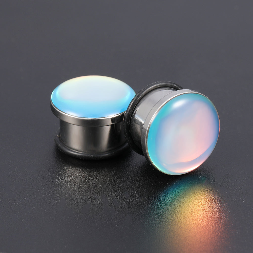 6-16mm-Stainless-Steel-Blue-Changing-Ear-Tunnels-Single-Flare-Expander-Plugs-and-Tuunels