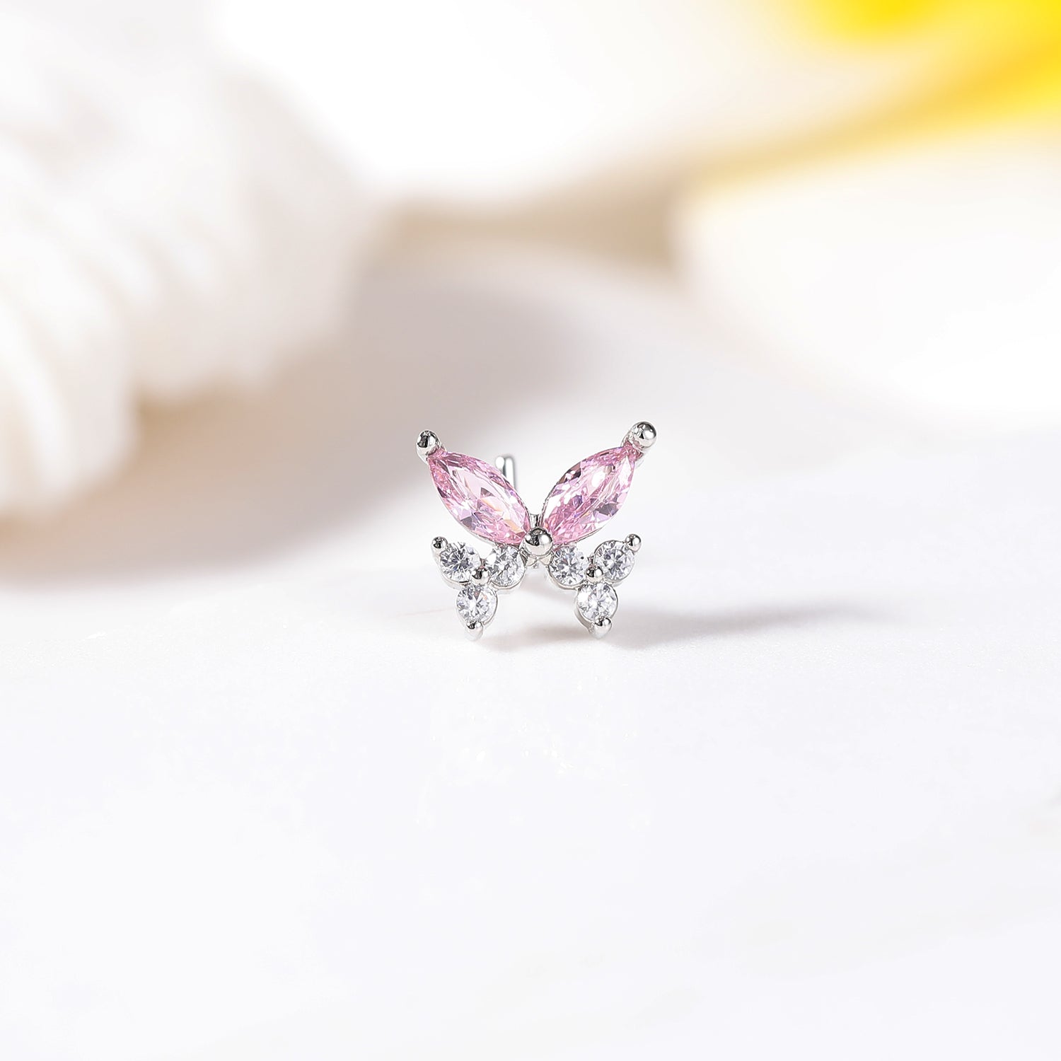 20g-copper-butterfly-nose-stud-piercing-l-shaped-nostril-piercing-pink-crystal-nose-ring