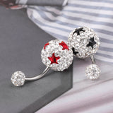 14g-Double-Ball-Stars-Crystal-Navel-Ring-Piercing-Stainless-Steel-Navel-Piercing-Jewelry
