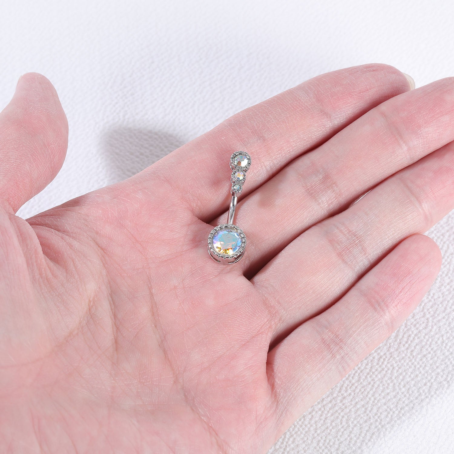 dainty belly button rings