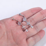 leaves-belly-button-rings-water-drop-crystal-dangle-belly-navel-piercing