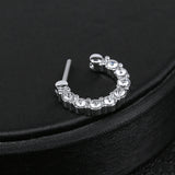 316L-Stainless-Steel-16G-Septum-Clicker-White-Zirconia-Cartilage-Helix-Earring