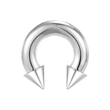 Large Size BCR Nose Septum Rings Horseshoe Stainless Steel Cartilage Earrings Helix Lip Piercing