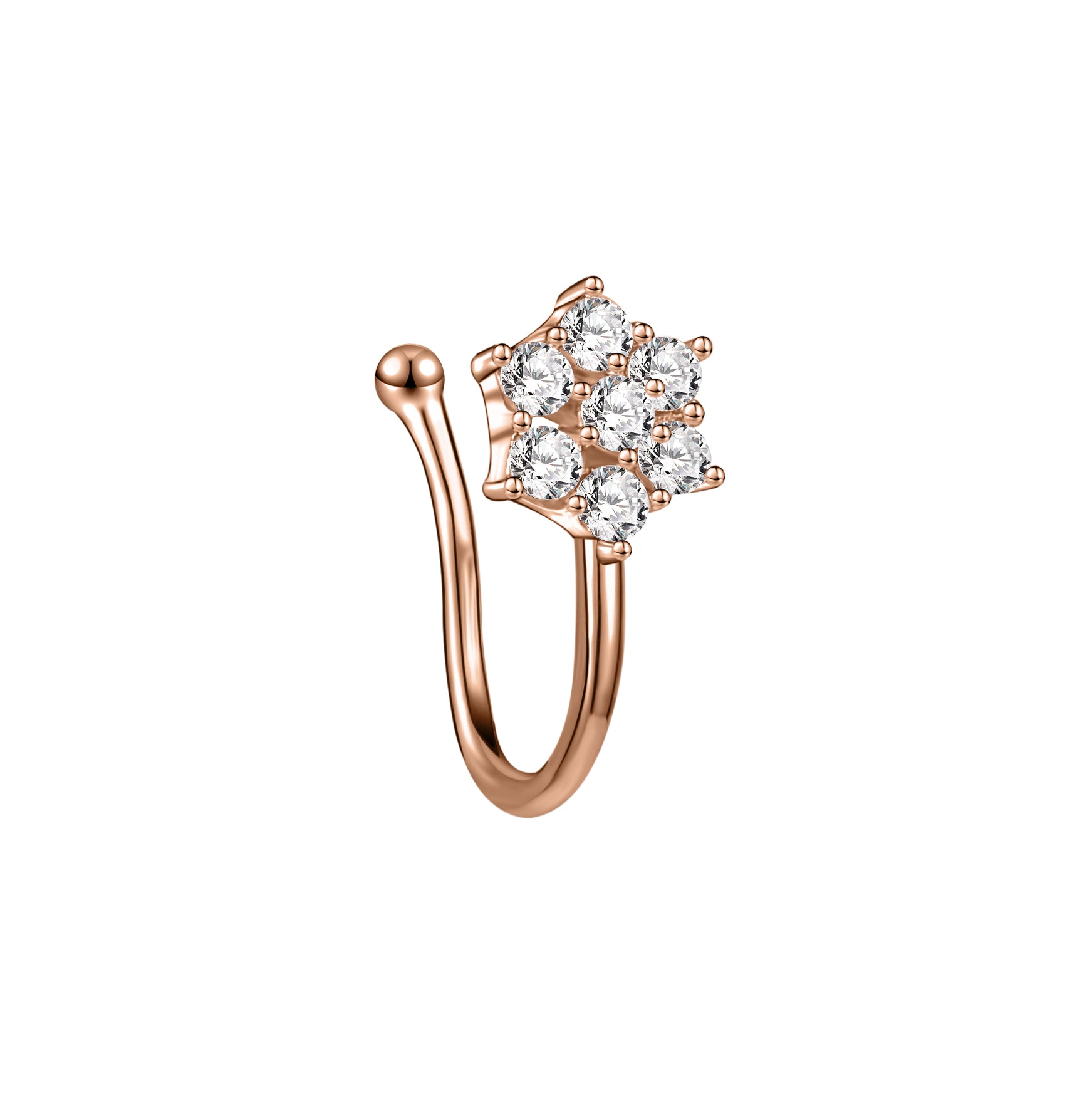 zs-white-zircon-flower-u-shaped-nose-clip-simple-stainless-steel-fake-nose-ring