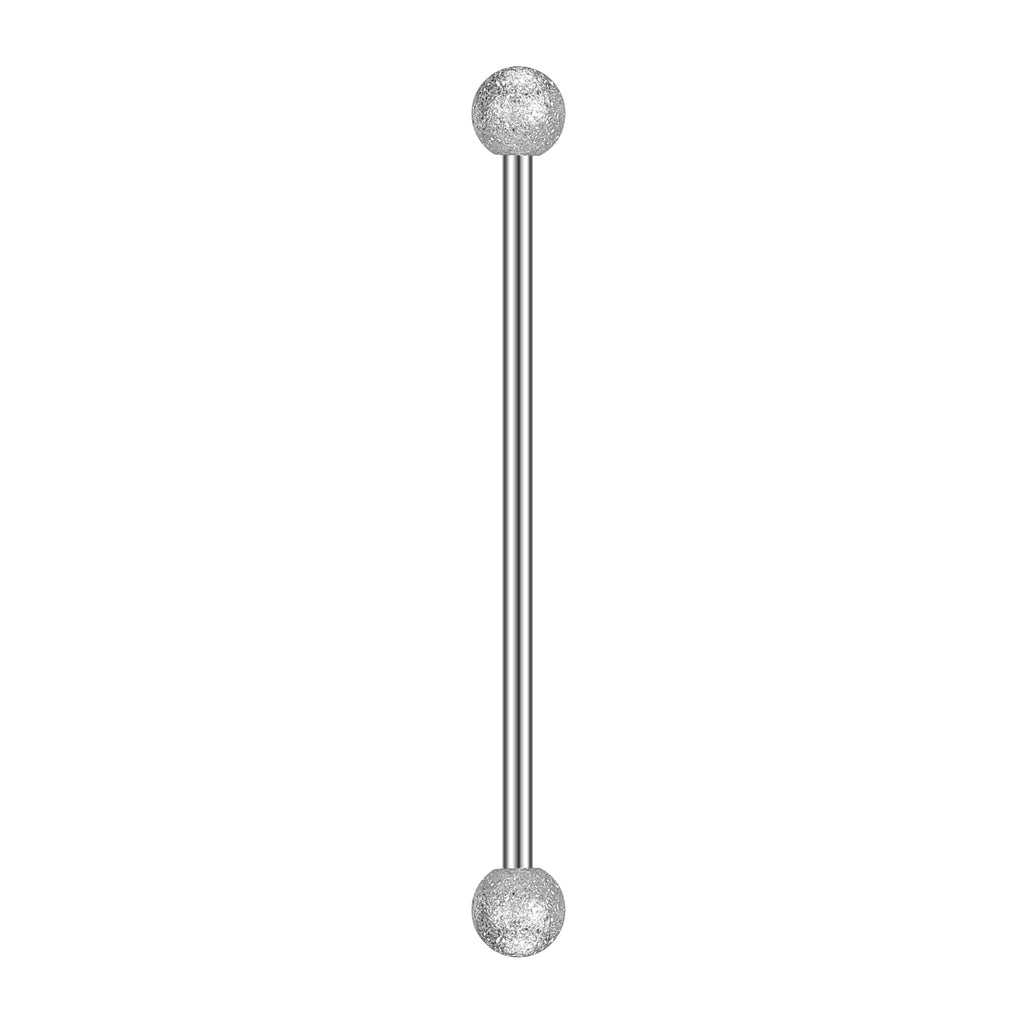 14g-simple-industrial-barbell-earring-frosted-ball-ear-helix-piercing