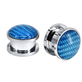 1-Pair-6-18mm-316L-Stainless-Steel-Ear-Tunnel-Plug-Unisex-Resin-Ear-Stretchers-Expanders-Body-Jewelry