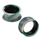 3-25mm-Thin-Silicone-Flexible-Black-Blue-White-Ear-Tunnels-Double-Flared-Expander-Plugs-and-tuunels