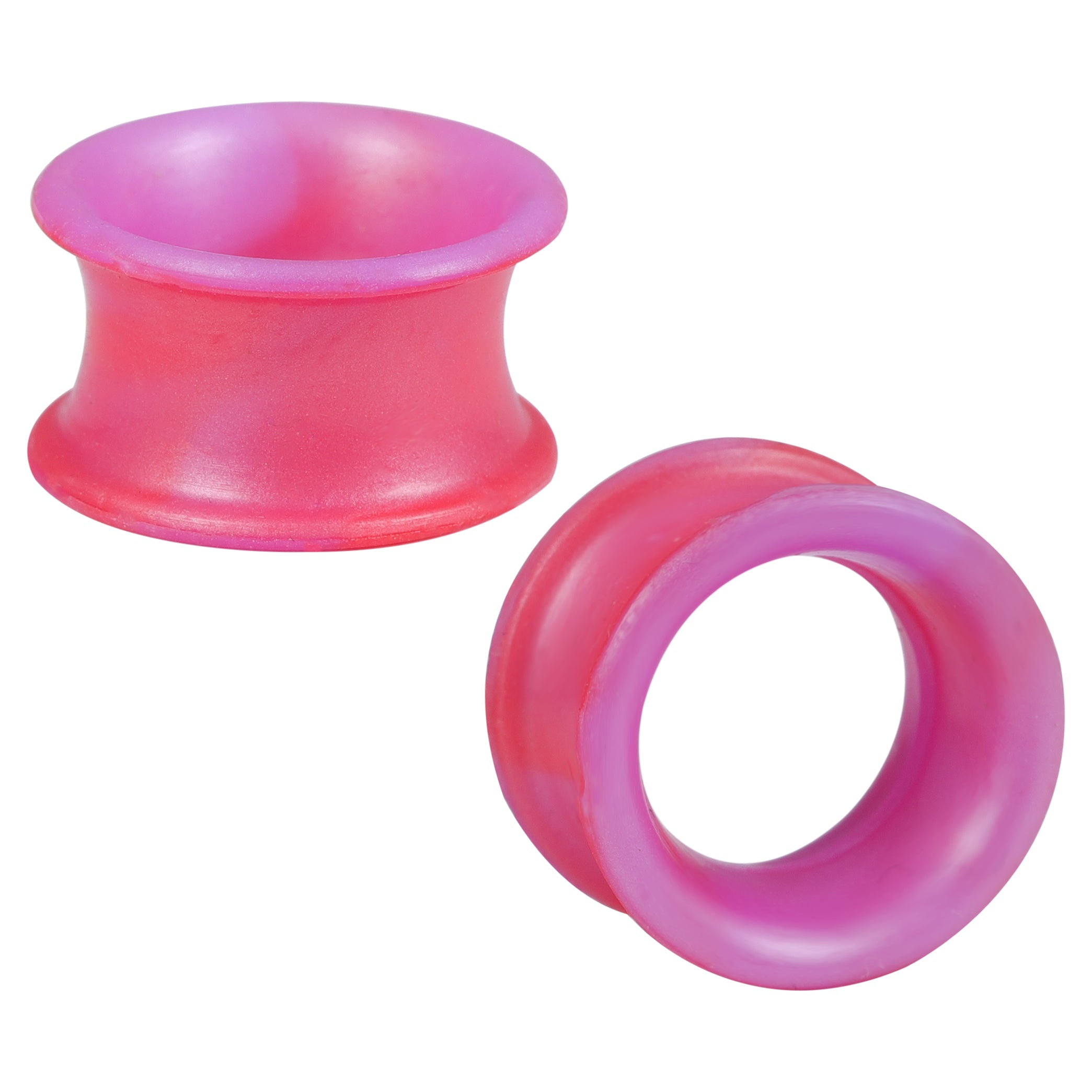 5-22mm-Thin-Silicone-Flexible-Red-Purple-Ear-Tunnels-Double-Flared-Expander-Plugs-and-tuunels