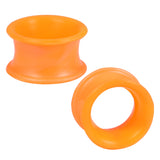 5-22mm-thin-silicone-flexible-orange-yellow-ear-tunnels-double-flared-expander-ear-gauges