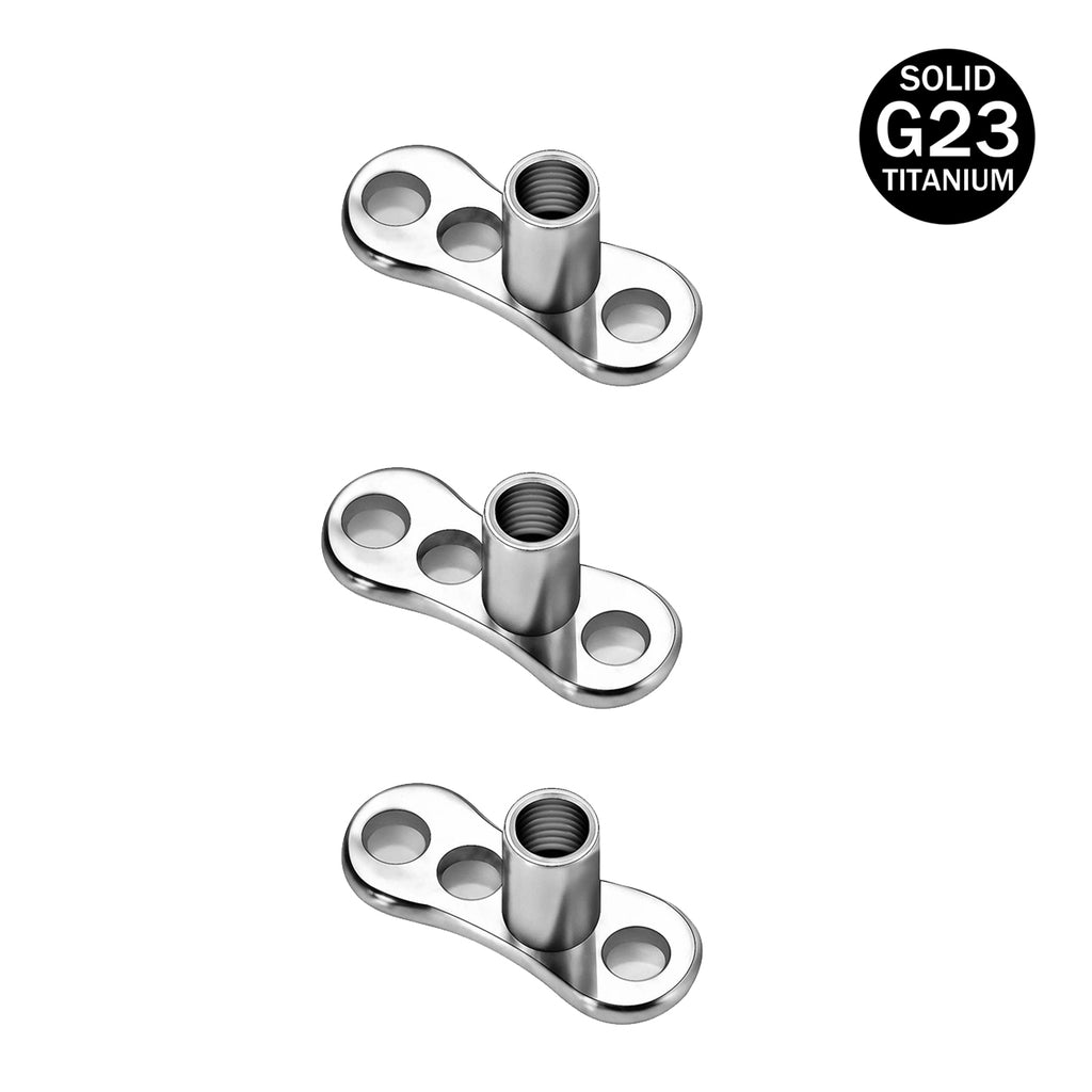 16g-3pcs-set-g23-titanium-dermal-anchor-base-microdermals-piercing