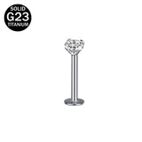 16g-g23-titanium-labret-rings-simple-cubic-zirconia-tragus-helix-conch-piercing