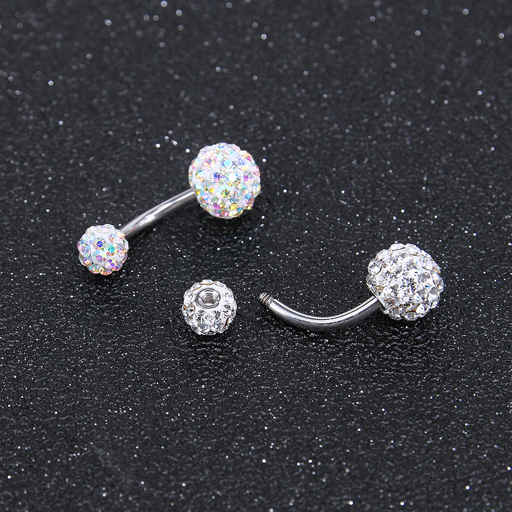 14g-Double-Ball-Belly-Button-Rings-Cubic-Zirconia-Belly-Rings-Jewelry