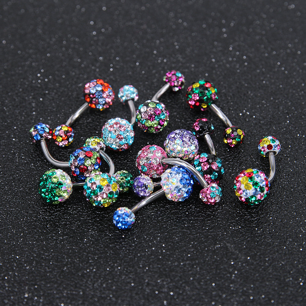 14g-Double-Ball-Belly-Button-Rings-Cubic-Zirconia-Navel-Rings-Jewelry
