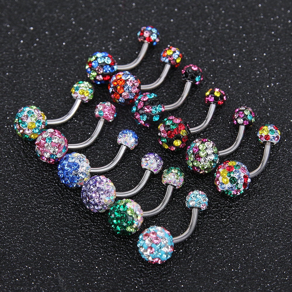 multiple belly button rings