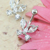 14g-Butterfly-Stainless-Steel-Belly-Button-Rings-Cubic-Zirconia-Belly-Rings-Piercing-Jewelry