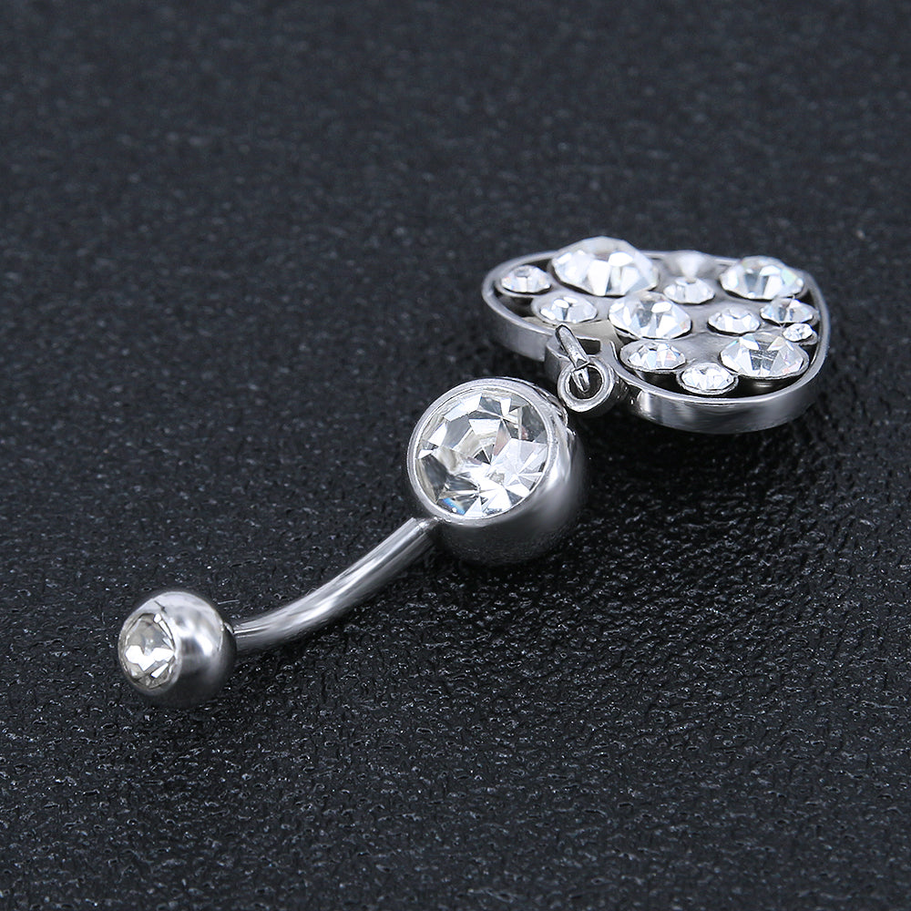 14g-Drop-Dangle-Heart-Shape-Belly-Rings-Stainless-Steel-Navel-Piercing-Jewelry