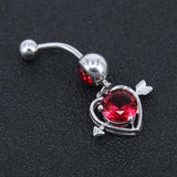 14g-Heart-Stainless-Steel-Belly-Piercing-Red-Zircon-Dangle-Belly-Button-Rings-Jewelry