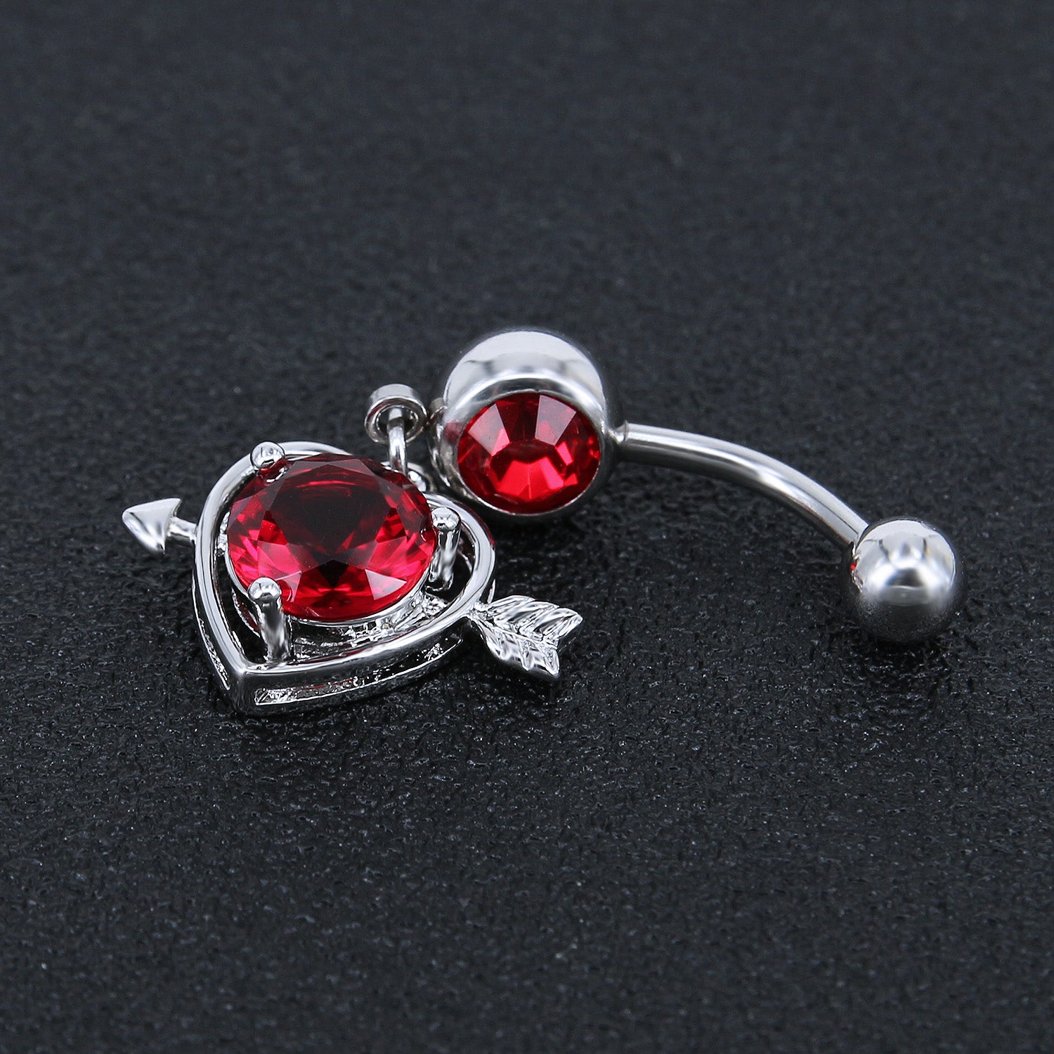 14g-Heart-Stainless-Steel-Belly-Button-Rings-Red-Zircon-Dangle-Belly-Piercing-Jewelry