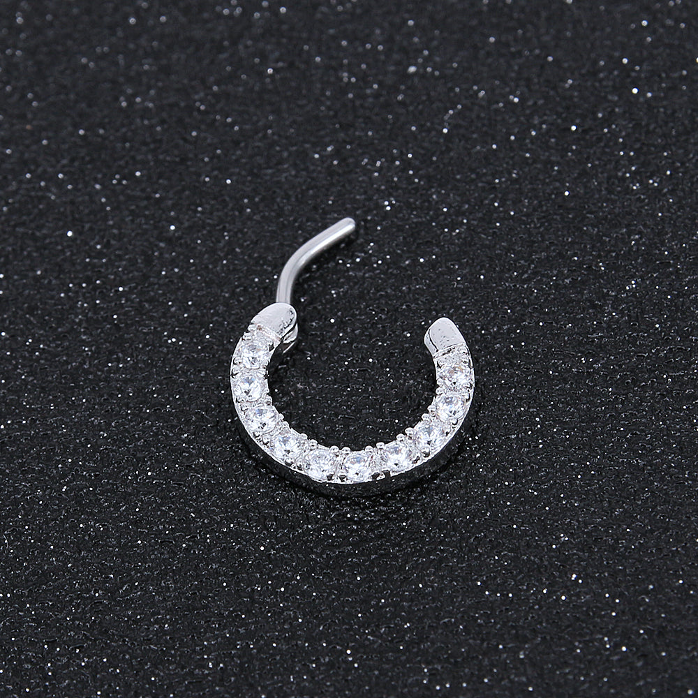 16G-Septum-Piercing-Helix-Tragus-Conch-Earrings-White-Zirconia-Silver