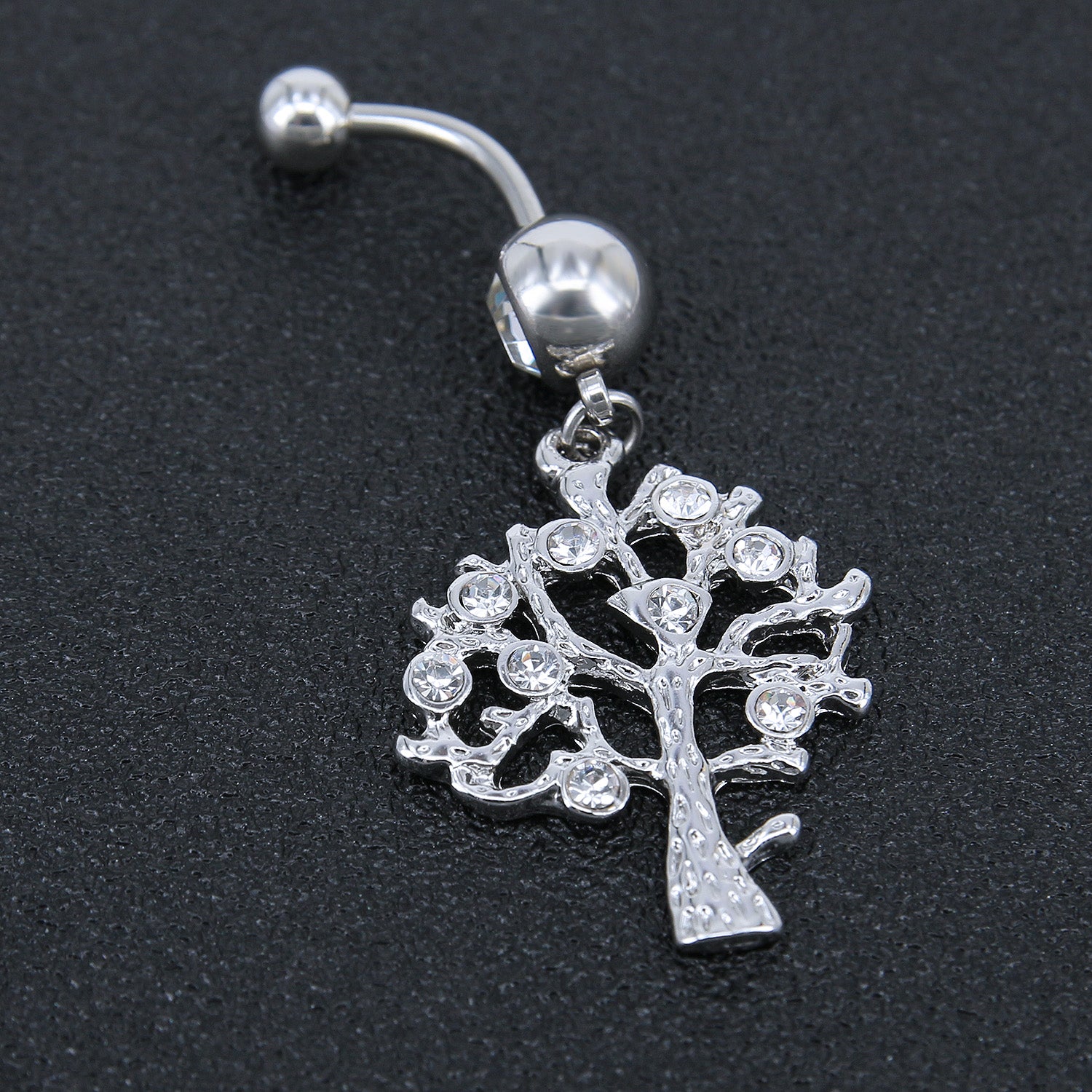 14g-Drop-Dangle-Tree-Shape-Navel-Rings-Stainless-Steel-Navel-Piercing-Jewelry