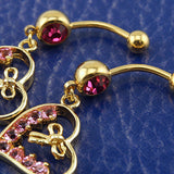 14g-Gold-Plated-Heart-Belly-Button-Rings-Pink-Zircon-Dangle-Belly-Rings-Piercing-Jewelry
