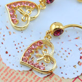 14g-Gold-Plated-Heart-Belly-Button-Rings-Pink-Zircon-Dangle-Navel-Rings-Jewelry