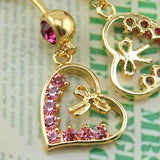 14g-Gold-Plated-Heart-Belly-Button-Rings-Pink-Zircon-Dangle-Belly-Piercing-Jewelry