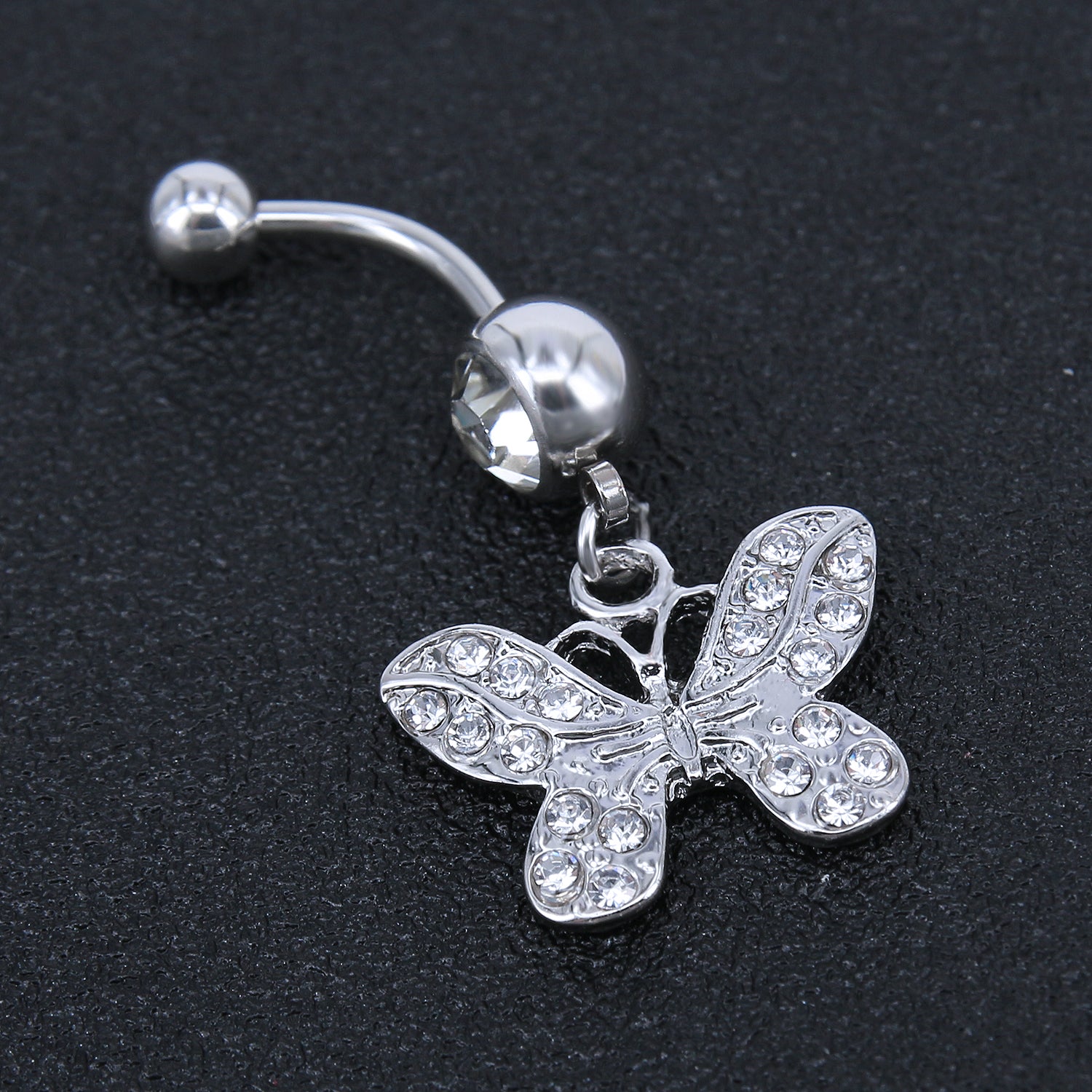 14g-Drop-Dangle-Butterfly-Crystal-Navel-Rings-Stainless-Steel-Navel-Piercing-Jewelry
