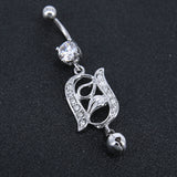 14g-Leaf-Cubic-Zirconia-Belly-Button-Rings-Bell-Dangle-Belly-Piercing-Jewelry