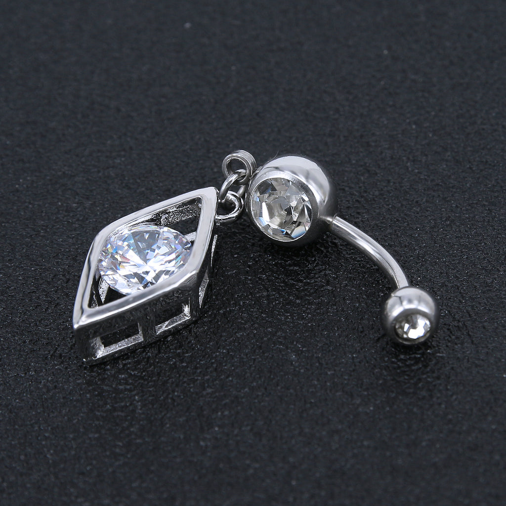 14g-Prismatic-Stainless-Steel-Belly-Button-Rings-Pink-Zircon-Dangle-Navel-Ring-Piercing-Jewelry
