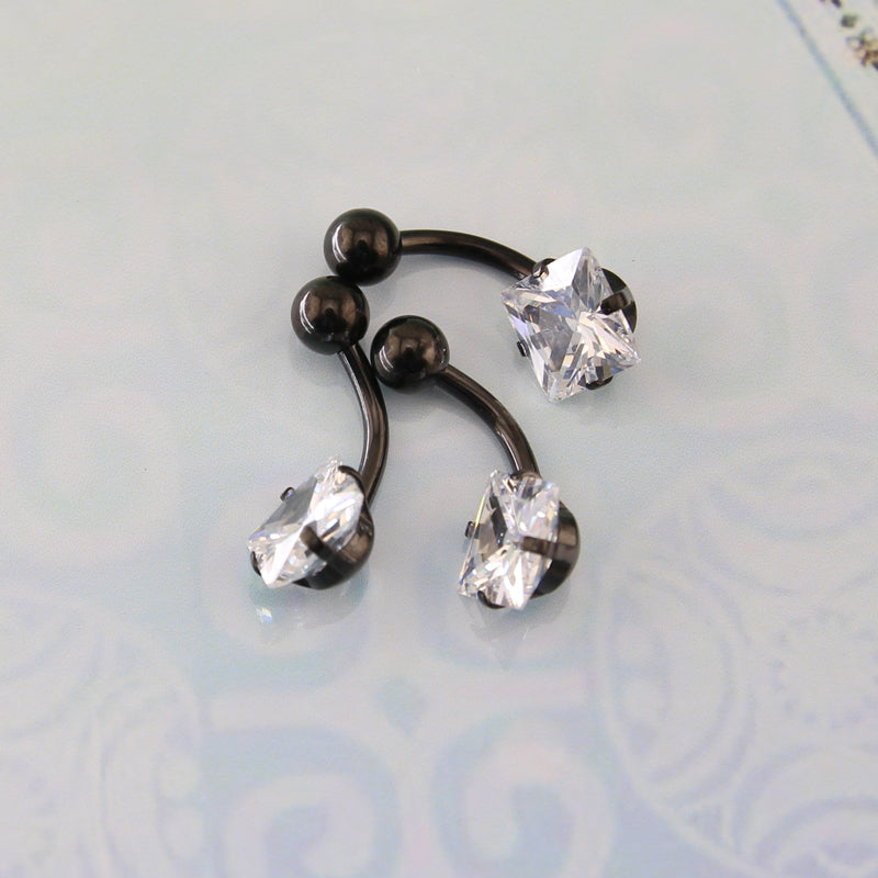 real belly button rings
