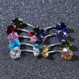 14g-Double-Crystal-Belly-Button-Rings-Stainless-Steel-Navel-Rings-Jewelry