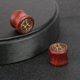 1-Pair-8-20mm-Reddish-Brown-Pisces-Ear-Plug-Tunnel-Carved-Solid-Wood-Expander-Ear-Stretchers-Piercings