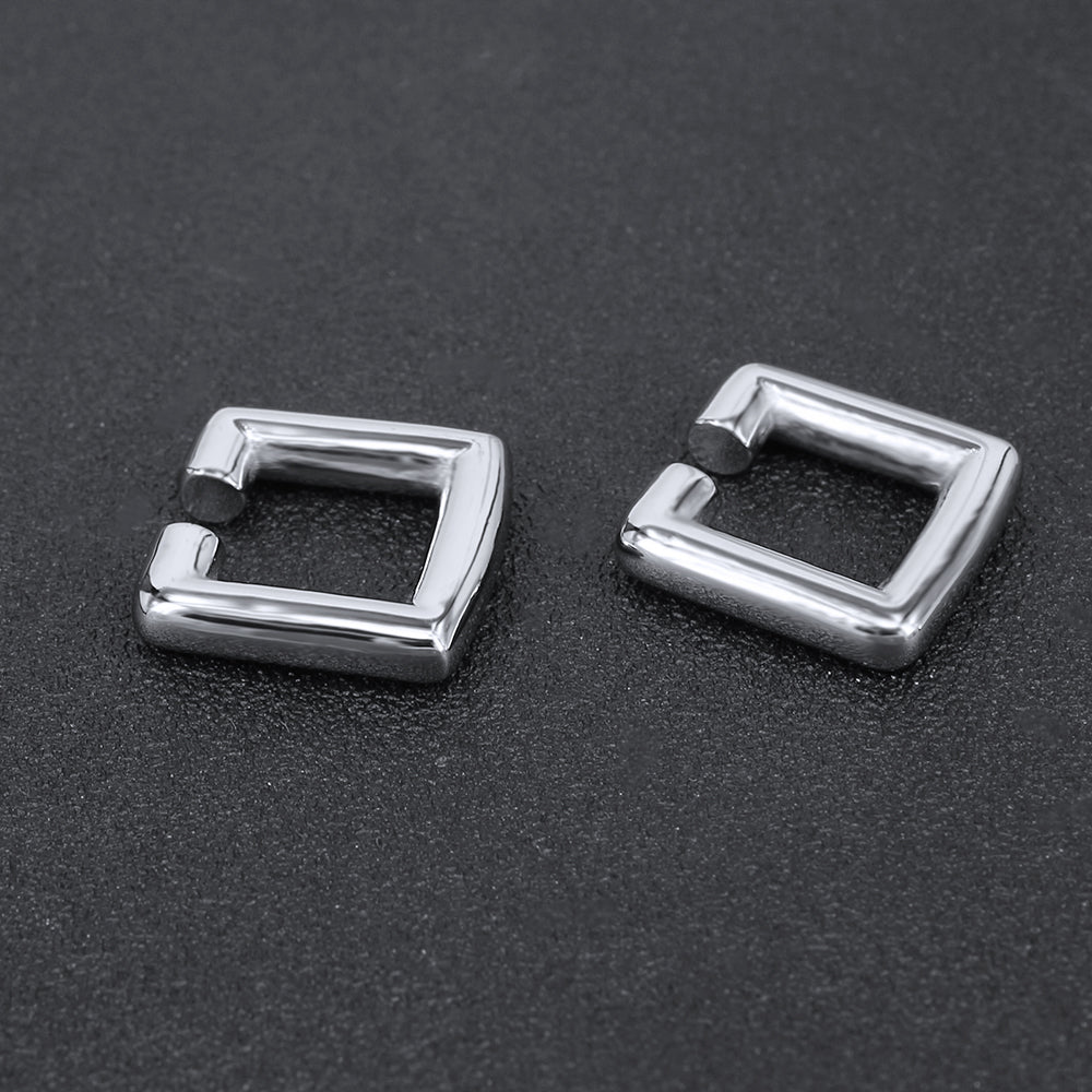 1-Pc-5mm-Square-Ear-Plug-Tunnel-Stainless-Steel-Expander-Ear-Gauges