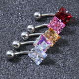 14g-Square-Big-Crystal-Navel-Piercing-Stainless-Steel-Belly-Rings-Piercing-Jewelry
