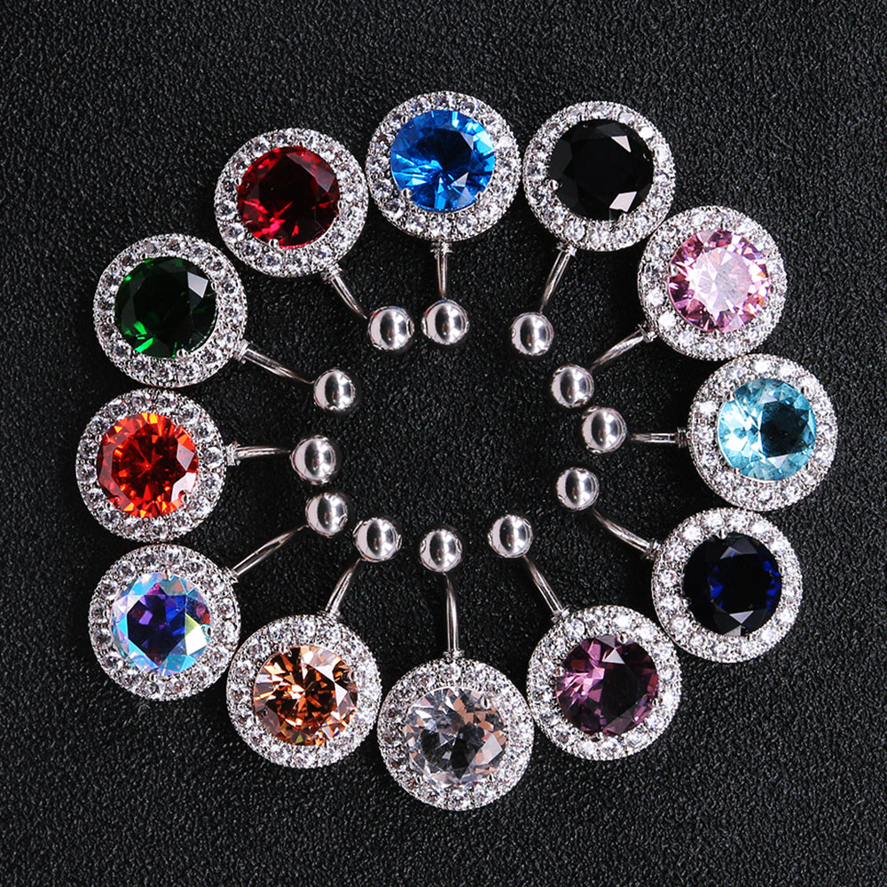 Round-Crystal-Belly-Button-Rings