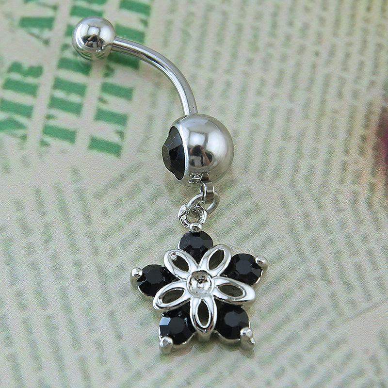 14g-Stars-Stainless-Steel-Belly-Button-Rings-Black-Crystal-Dangle-Belly-Piercing-Jewelry