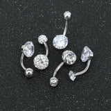 5pcs-Stainless-Steel-Belly-Button-Rings-Cubic-Zirconia-Belly-Navel-Piercing-Economic-Set