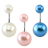 16g-Double-Ball-Belly-Button-Rings-Stainless-Steel-Navel-Piercing-Jewelry