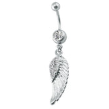 14g-Wing-Stainless-Steel-Belly-Navel-Piercing-Cubic-Zirconia-Dangle-Navel-Piercing-Jewelry