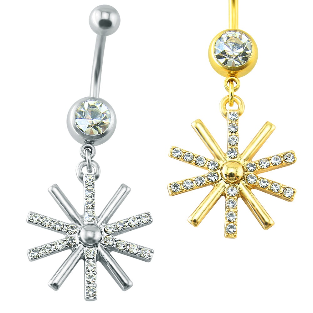 14g-Sun-Flower-Stainless-Steel-Belly-Button-Rings-Gold-Plated-Dangle-Belly-Rings-Jewelry