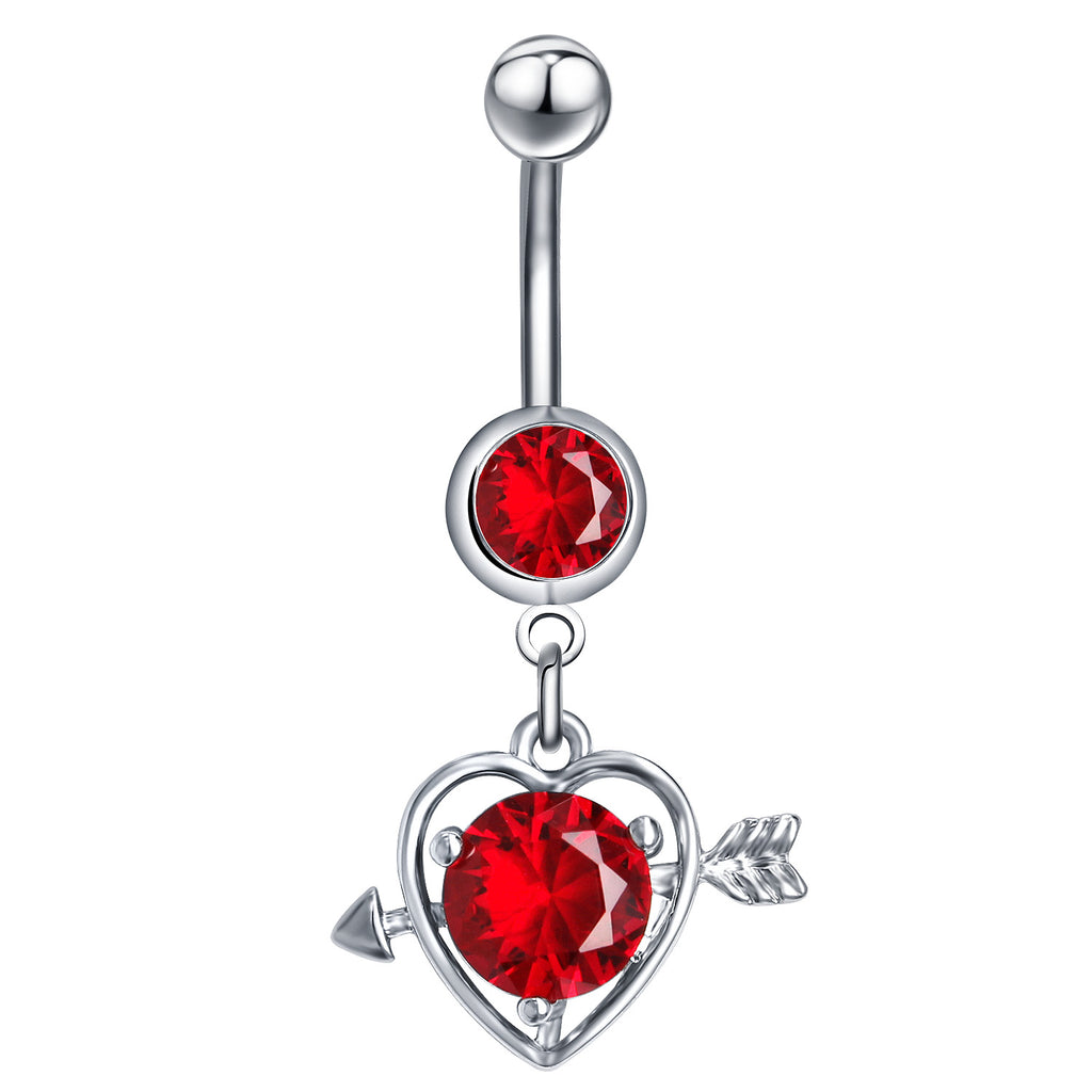 14g-Heart-Stainless-Steel-Belly-Button-Rings-Red-Zircon-Dangle-Navel-Piercing-Jewelry
