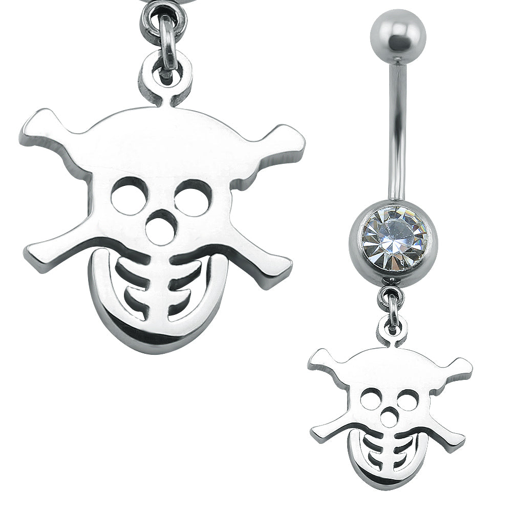 14g-Skull-Stainless-Steel-Belly-Button-Rings-Cubic-Zirconia-Dangle-Belly-Navel-Piercing-Jewelry
